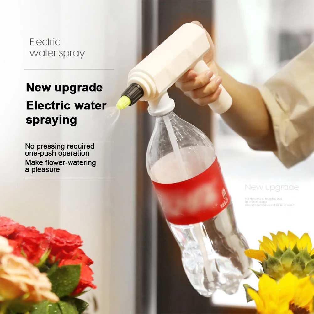 Garden Electric Spray Head 2-Mode Automatic Spray Can Head with Timer Handheld Rechargeable Sprayer Head with Long/Short Nozzle
Garden Electric Spray Head 2-Mode Automatic Spray Can Head with Timer Handheld Rechargeable Sprayer Head with Long/Short Nozzle