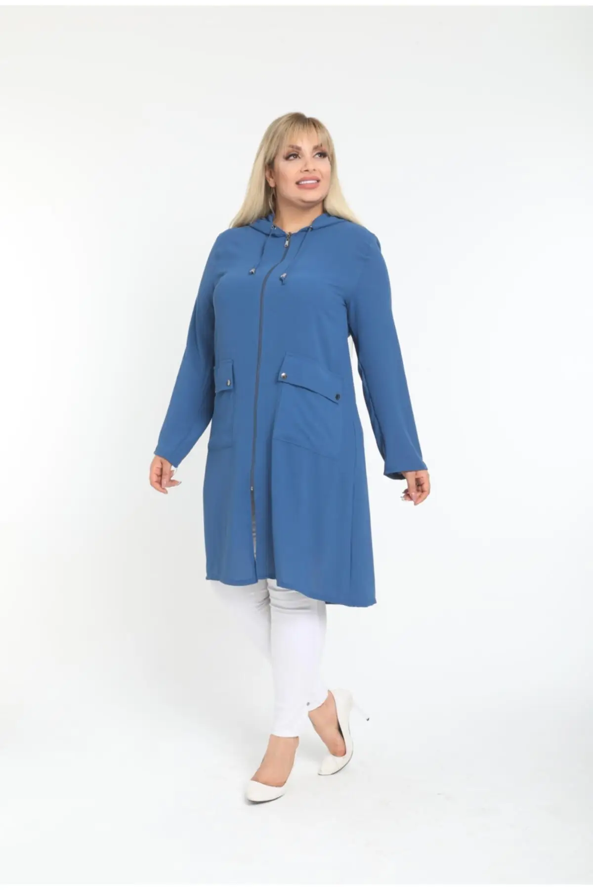 Women's Cardigan Ayrobin Deep Pocket Detailed Detailed Ayrobin Indigo Casual Knitted Quality Fashion Sweaters Loose Jumper
Women's Cardigan Ayrobin Deep Pocket Detailed Detailed Ayrobin Indigo Casual Knitted Quality Fashion Sweaters Loose Jumper