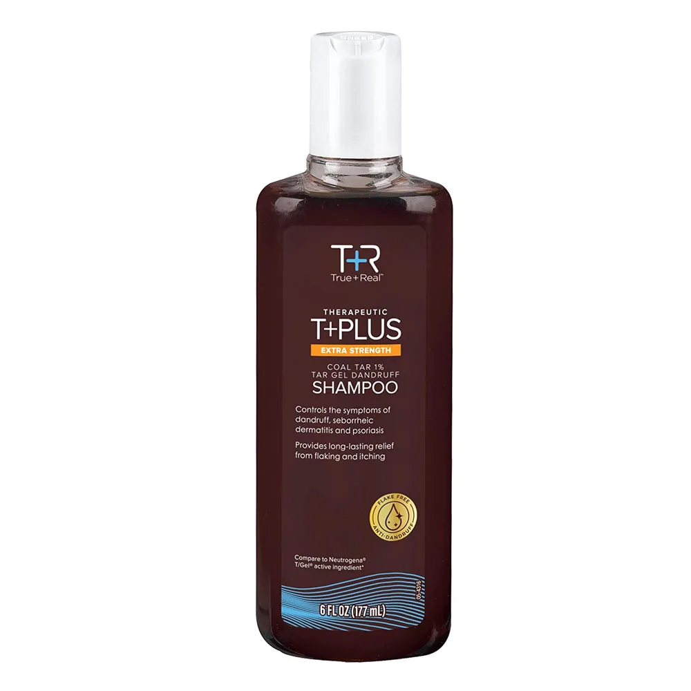 T+PLUS EXTRA STRENGTH COAL TAR 1% DANDRUFF seborrheic dermatitis psoriasis long-lasting relief from flaking and itching SHAMPOO 
T+PLUS EXTRA STRENGTH COAL TAR 1% DANDRUFF seborrheic dermatitis psoriasis long-lasting relief from flaking and itching SHAMPOO
