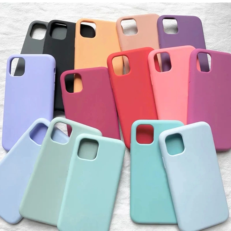 Official Original Silicone Case For iPhone 11 12 13 Pro Max X Xs Xr 7 8 Plus SE 2020 360 Full Cover With Box Case Etui
Official Original Silicone Case For iPhone 11 12 13 Pro Max X Xs Xr 7 8 Plus SE 2020 360 Full Cover With Box Case Etui