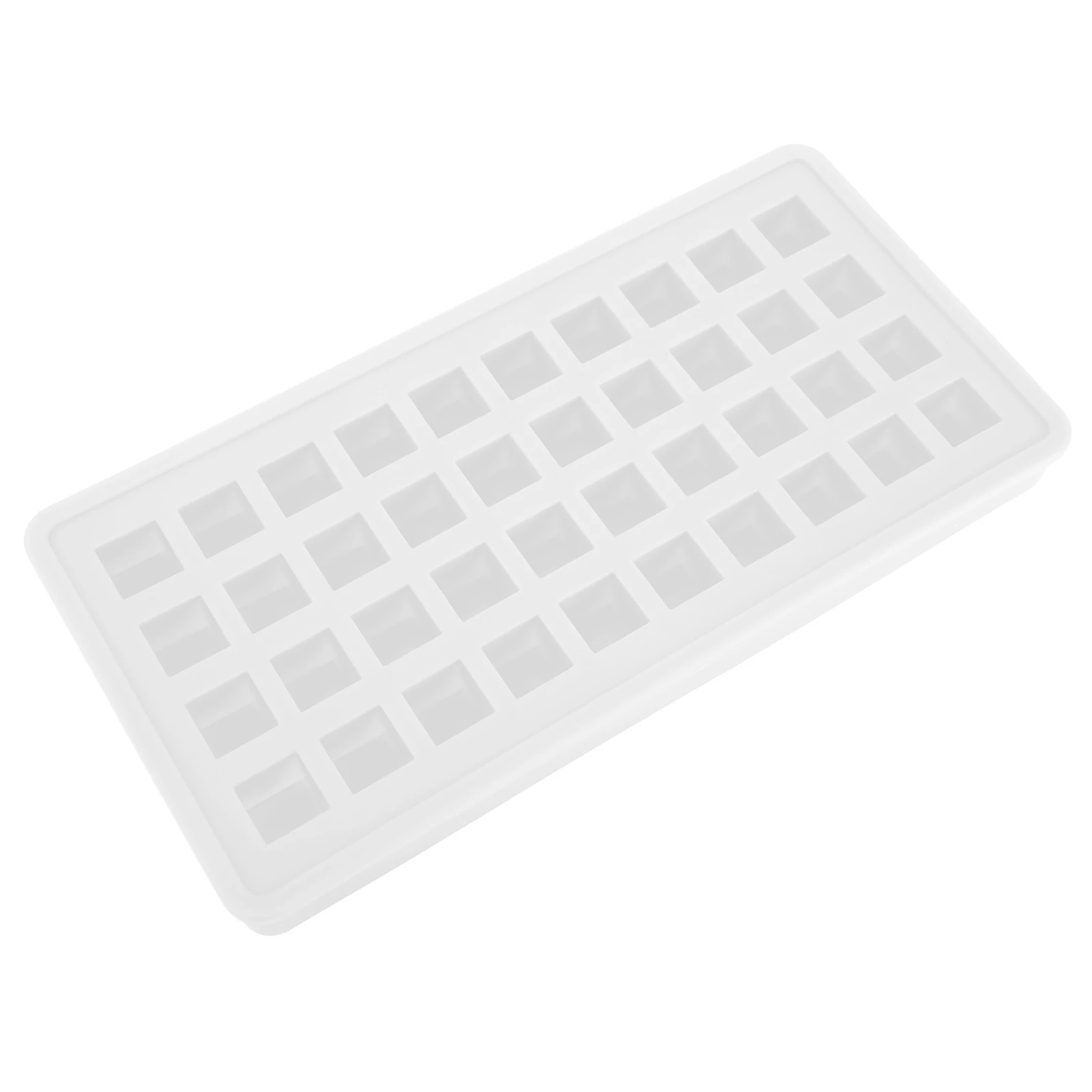 40Grids Silicone Ice Tray Square Shape Ice Cubes Maker Mold DIY Kitchen AccessoriesTransparent
40Grids Silicone Ice Tray Square Shape Ice Cubes Maker Mold DIY Kitchen AccessoriesTransparent