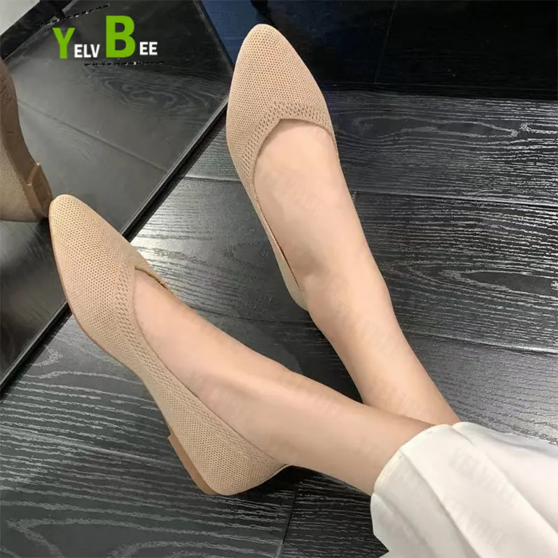 Pointed Loafers Women Shoes Casual Flats Dress Shallow Comfortable Work Mujer Zapatos Rome Mesh Knitting Spring New Femme Shoes
Pointed Loafers Women Shoes Casual Flats Dress Shallow Comfortable Work Mujer Zapatos Rome Mesh Knitting Spring New Femme Shoes