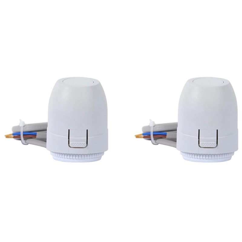 2X Floor Heating Valve NC AC 230V Electric Thermal Actuator Manifold For Underfloor Heating Thermostat 
2X Floor Heating Valve NC AC 230V Electric Thermal Actuator Manifold For Underfloor Heating Thermostat