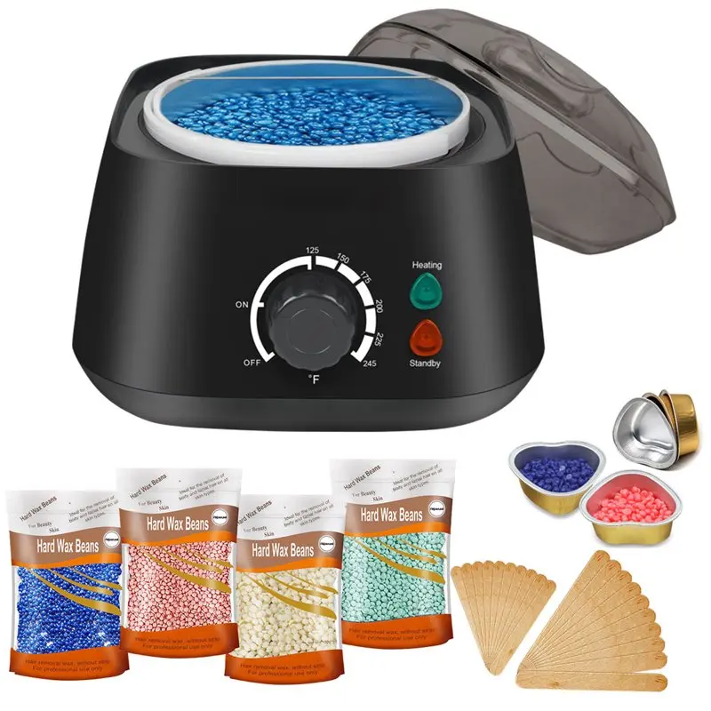 Wax Warmer Wax Heater Machine for Hair Removal, Professional Safety Constant Temperature Hair Removal Waxing Kit with Wax Beans
Wax Warmer Wax Heater Machine for Hair Removal, Professional Safety Constant Temperature Hair Removal Waxing Kit with Wax Beans