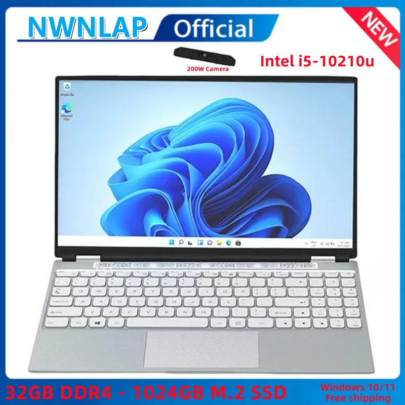 Серебристый Ноутбук с 32 Гб DDR4 M.2 SSD 1024 ГБ Intel i5-10210u до 4,2 ГГц 15,6 дюймов IPS 1920*1080, игровой ноутбук
Серебристый Ноутбук с 32 Гб DDR4 M.2 SSD 1024 ГБ Intel i5-10210u до 4,2 ГГц 15,6 дюймов IPS 1920*1080, игровой ноутбук