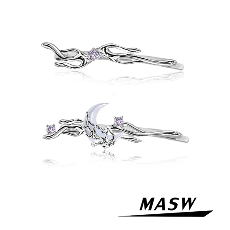 MASW Original Design Geometric Hairpin Hairclip High Quality Copper Metal Hairpin For Women Girl Headwear Hair Accessories
MASW Original Design Geometric Hairpin Hairclip High Quality Copper Metal Hairpin For Women Girl Headwear Hair Accessories