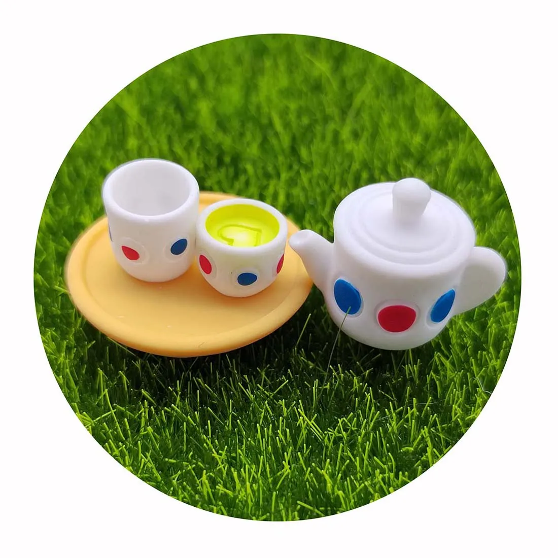 20Set Kawaii Resin Mini Dollhouse Teacup Tea Tray Coffee Cup For Miniature Home Tableware Decors Accessories 
20Set Kawaii Resin Mini Dollhouse Teacup Tea Tray Coffee Cup For Miniature Home Tableware Decors Accessories