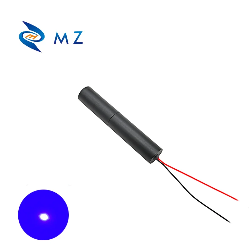 

High Quality Compact D16x90mm 450nm 10/20/30/50mw Single-Mode Glass Lens Blue Dot Laser Diode Module Industrial Grade