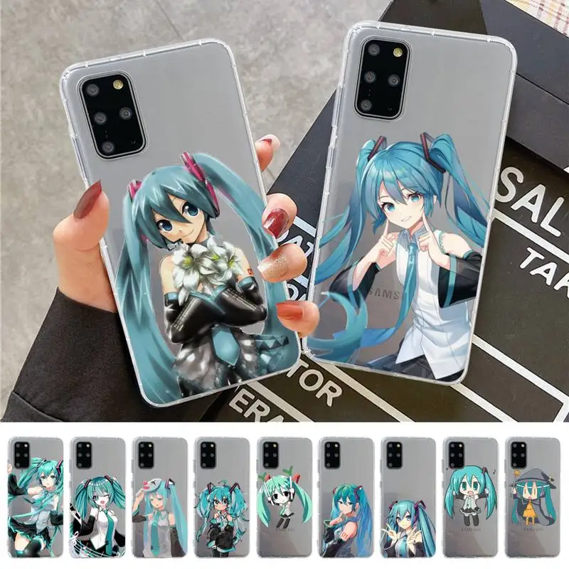 BANDAI Hatsune Miku Phone Case for Samsung A51 A52 A71 A12 for Redmi 7 9 9A for Huawei Honor8X 10i Clear Case
BANDAI Hatsune Miku Phone Case for Samsung A51 A52 A71 A12 for Redmi 7 9 9A for Huawei Honor8X 10i Clear Case