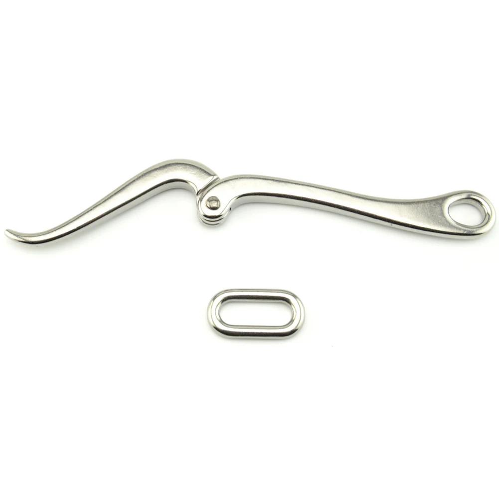 1Pcs Durable 147mm 316 Stainless Steel Pelican Hook Quick Release Link Canoeing Rafting Kayaking Acces In The Marine / Nautical
1Pcs Durable 147mm 316 Stainless Steel Pelican Hook Quick Release Link Canoeing Rafting Kayaking Acces In The Marine / Nautical