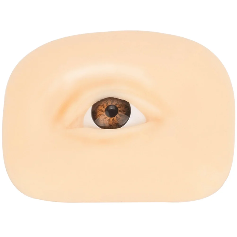 Simulated Eye Makeup Skin Training Tool Blank Eye Shadow Practicing Skin Washable Skin (Right Eye)
Simulated Eye Makeup Skin Training Tool Blank Eye Shadow Practicing Skin Washable Skin (Right Eye)