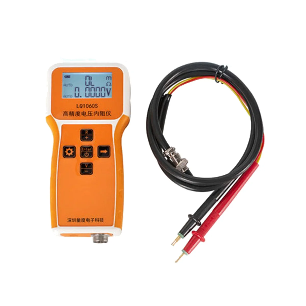 

Digital Measuring High Precision 18650 Lithium Battery Voltage Internal Resistance Tester LQ1060S Battery Core Internal