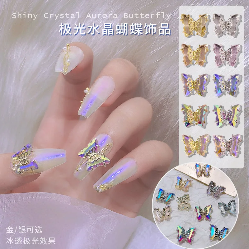 3pcs/lot Nail Art Jewelry Crystal Butterfly Jewelry Double Layer Butterfly Metal Nail Alloy Jewelry For Nail Tip Beauty
3pcs/lot Nail Art Jewelry Crystal Butterfly Jewelry Double Layer Butterfly Metal Nail Alloy Jewelry For Nail Tip Beauty