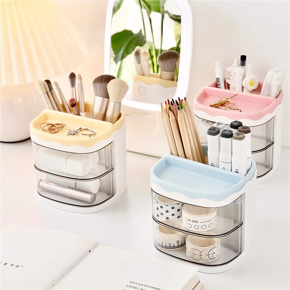 Wide Application Range Cosmetics Storage Rack Minimal Design Stationery High Quality Materials Desktop Split Storage Box
Wide Application Range Cosmetics Storage Rack Minimal Design Stationery High Quality Materials Desktop Split Storage Box