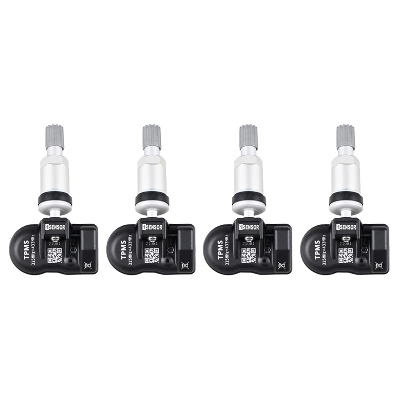 4Pcs TPMS Sensor 433Mhz 315MHZ Sensor Universal 2 In 1 Tire Programmable TPMS Sensor For Tire Pressure Monitoring System
4Pcs TPMS Sensor 433Mhz 315MHZ Sensor Universal 2 In 1 Tire Programmable TPMS Sensor For Tire Pressure Monitoring System