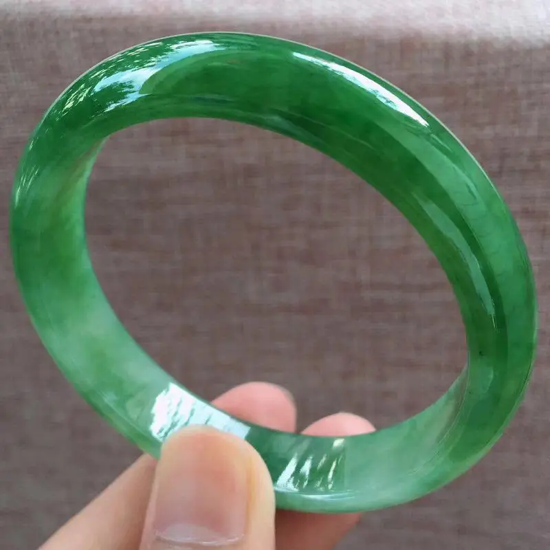 Top Quality Burma Laokeng Jade Bracelet Ice King Emerald Round Bar Full Green Bangles Traditional Chinese Fine Jewelry
Top Quality Burma Laokeng Jade Bracelet Ice King Emerald Round Bar Full Green Bangles Traditional Chinese Fine Jewelry