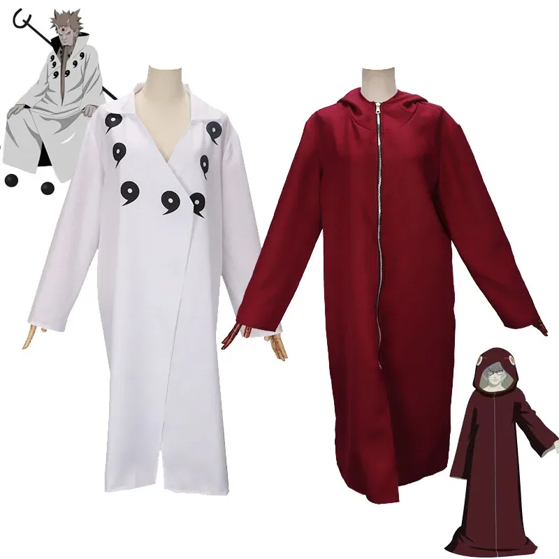 Anime Ootutuki Hagoromo Cosplay Robe Rikudo Sennin Costume Yakushi Kabuto Hooded Cape Halloween Carnival Ninja Cloak
Anime Ootutuki Hagoromo Cosplay Robe Rikudo Sennin Costume Yakushi Kabuto Hooded Cape Halloween Carnival Ninja Cloak