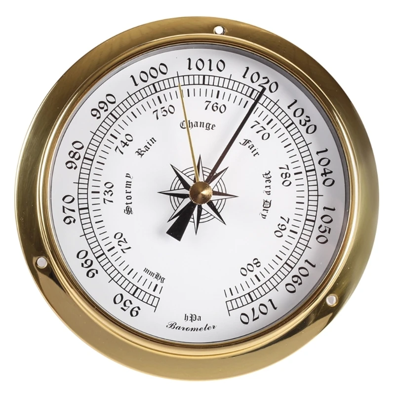 115mm Wall Mounted Thermometer Hygrometer Barometer Watch Tidal Clock Weather Station Indoor Outdoor New Dropship
115mm Wall Mounted Thermometer Hygrometer Barometer Watch Tidal Clock Weather Station Indoor Outdoor New Dropship