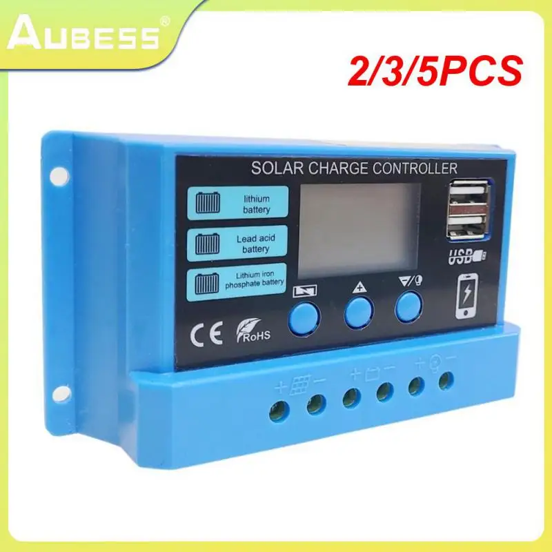 2/3/5PCS New Pv Controller Usb 5v Output Solar Panel Lcd Display Solar Regulator 12v/24v Pwm 10a 20a 30a With Dual Usb 5v 
2/3/5PCS New Pv Controller Usb 5v Output Solar Panel Lcd Display Solar Regulator 12v/24v Pwm 10a 20a 30a With Dual Usb 5v