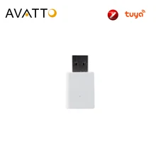 AVATTO Tuya ZigBee 3.0 Signal Repeater USB Extender for Smart Life,Devices 20-30M Zigbee Mesh Home Assistant Deconz Automation