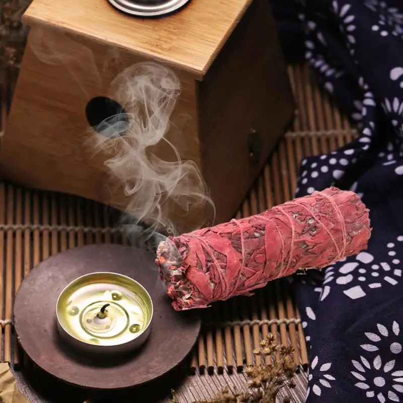 Sage Smudge Sticks Exquisitely Fragrance Sage Smudging Wand Red Spiritual Incense Stick Purification Aromatherapy Energy Cleanse
Sage Smudge Sticks Exquisitely Fragrance Sage Smudging Wand Red Spiritual Incense Stick Purification Aromatherapy Energy Cleanse