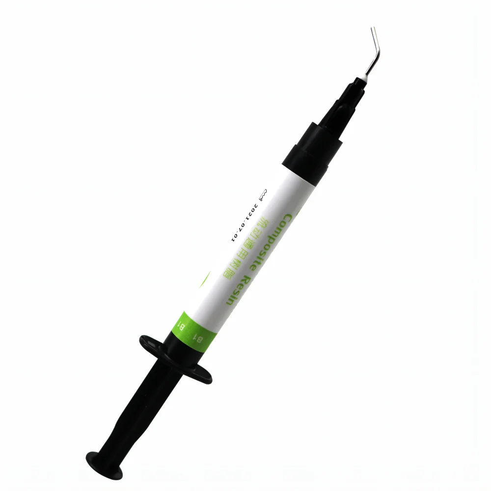 Dental Resin Light-Curable Flowable Fluid Materials Bonding Etch Composite Material 2.5g Oral Filling Tools