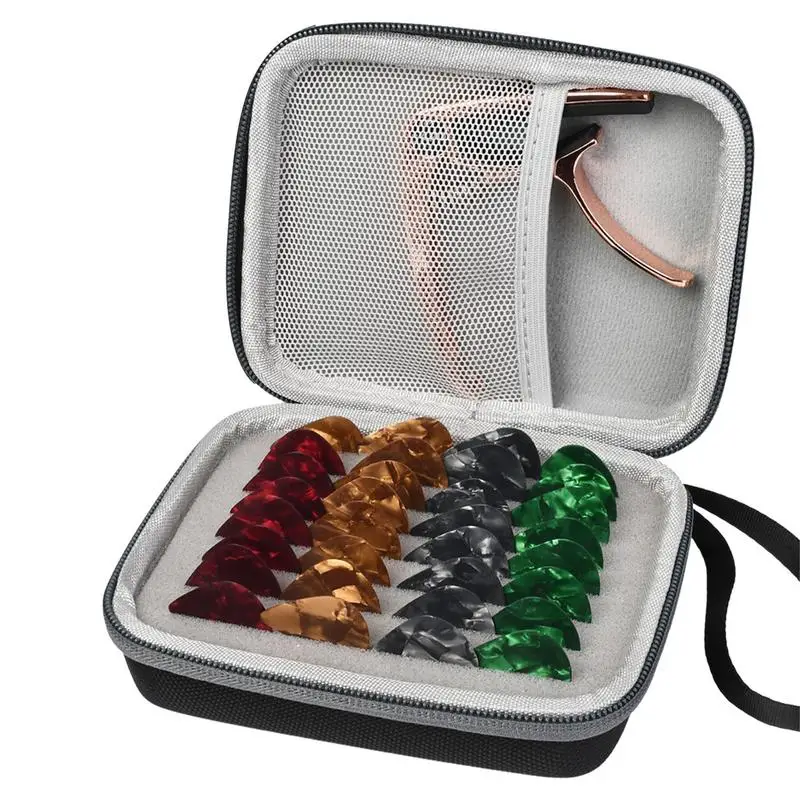 Guitar Pick Holder Case Guitar Player Accessory Kit Bag Organizer Guitar Pick Organizer With 15pcs Acoustic Electric Guitar
Guitar Pick Holder Case Guitar Player Accessory Kit Bag Organizer Guitar Pick Organizer With 15pcs Acoustic Electric Guitar