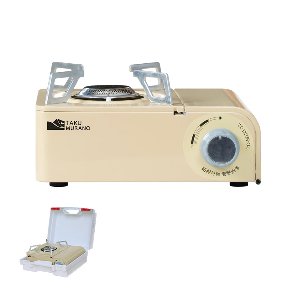 TAKU MURANO Cassette Stove Portable Gases Burner Butanes Stove 2500W with Piezo Ignition for Outdoor Cooking Camping Equipment
TAKU MURANO Cassette Stove Portable Gases Burner Butanes Stove 2500W with Piezo Ignition for Outdoor Cooking Camping Equipment