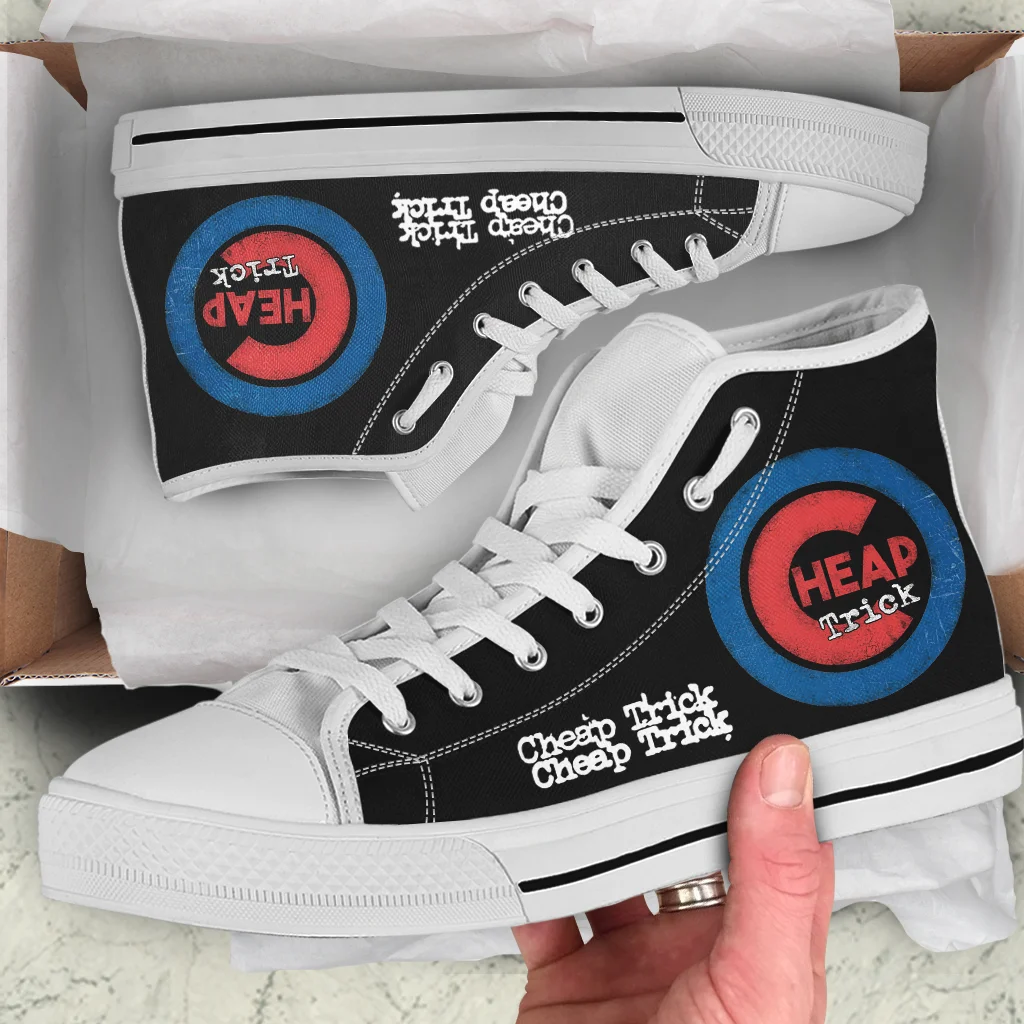 Cheap Trick Band Man Woman High Quality High Help Canvas Shoes Lightweight Fashion Sneakers Casual Board Shoes Running Shoes
Cheap Trick Band Man Woman High Quality High Help Canvas Shoes Lightweight Fashion Sneakers Casual Board Shoes Running Shoes