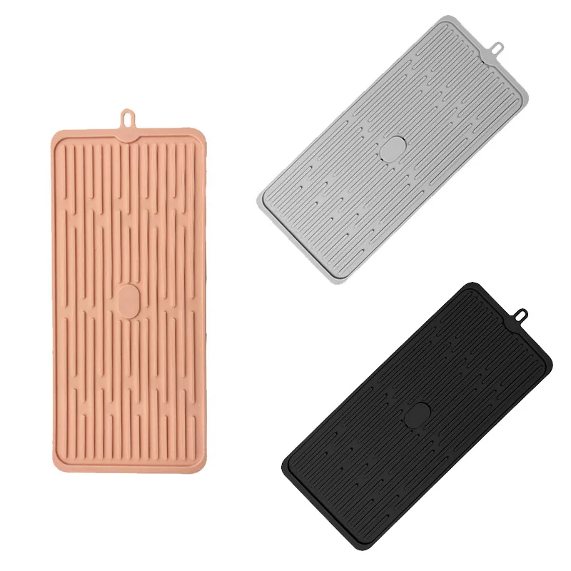 Складной силиконовый коврик для сушки посуды, нескользящий коврик для посуды 
Складной силиконовый коврик для сушки посуды, нескользящий коврик для посуды