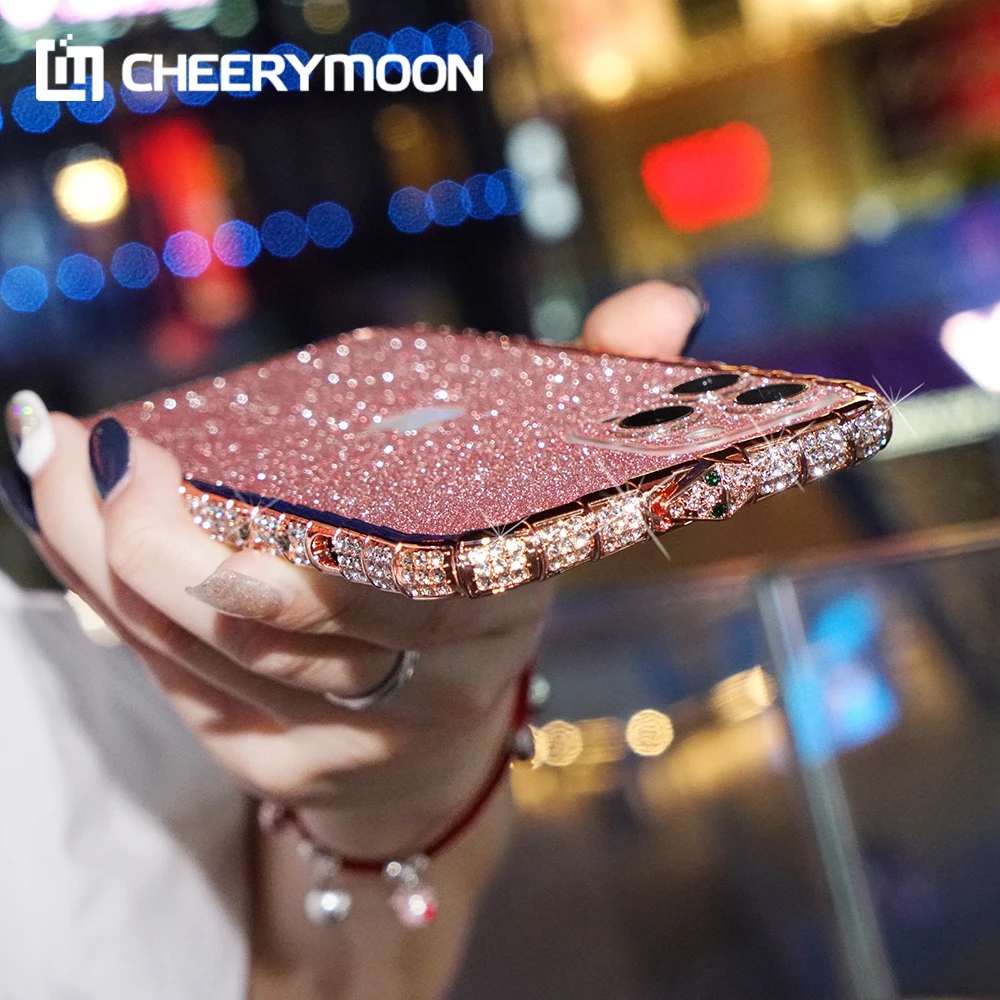 Diamond Metal Bumper+Glitter Film For iPhone 12 11 Pro Max XS Max XR X 7 Xsmax 6 6s 8 Plus Drill Rhinestone Case Cover Border
Diamond Metal Bumper+Glitter Film For iPhone 12 11 Pro Max XS Max XR X 7 Xsmax 6 6s 8 Plus Drill Rhinestone Case Cover Border