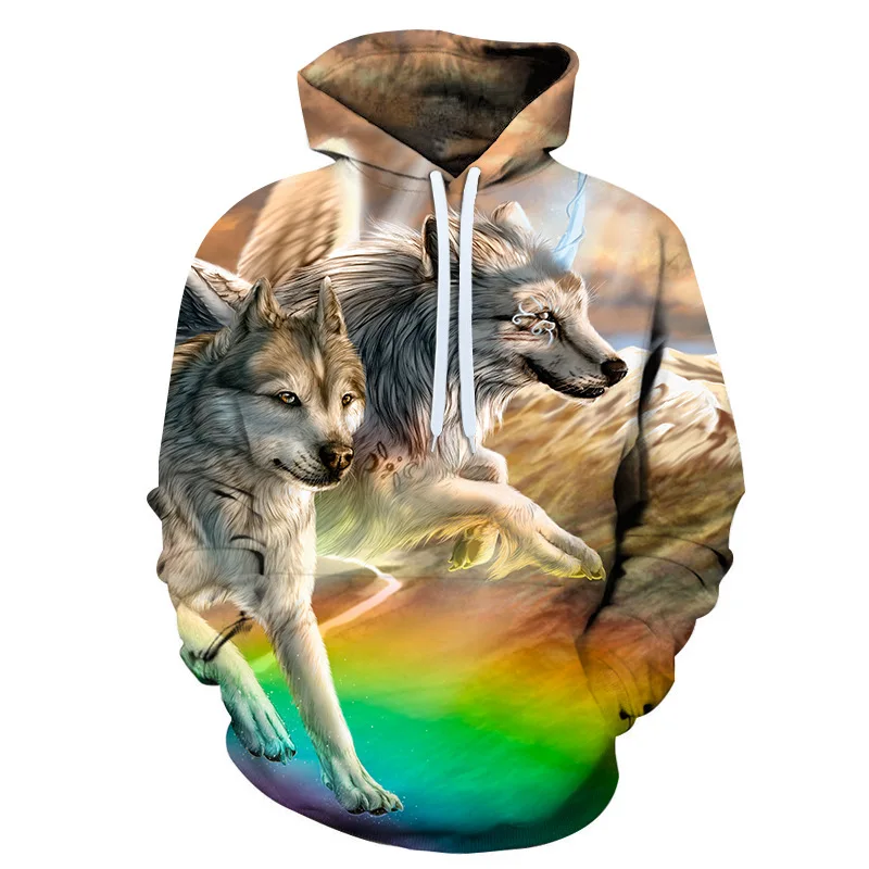 2023 New Men Spring Autumn Black Hoodies 3D Wolf Graphic Hoodie Sweatshirts Youth Long Sleeve Clothing Women Y2K Casual Tops
2023 New Men Spring Autumn Black Hoodies 3D Wolf Graphic Hoodie Sweatshirts Youth Long Sleeve Clothing Women Y2K Casual Tops