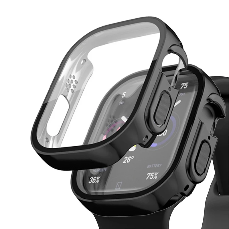 Waterproof Cover for Apple Watch Ultra Case 49mm 45mm 41mm 44mm 40mm Screen Straight Edge Protector IWatch Serie 8 7 5 SE 6 4
Waterproof Cover for Apple Watch Ultra Case 49mm 45mm 41mm 44mm 40mm Screen Straight Edge Protector IWatch Serie 8 7 5 SE 6 4