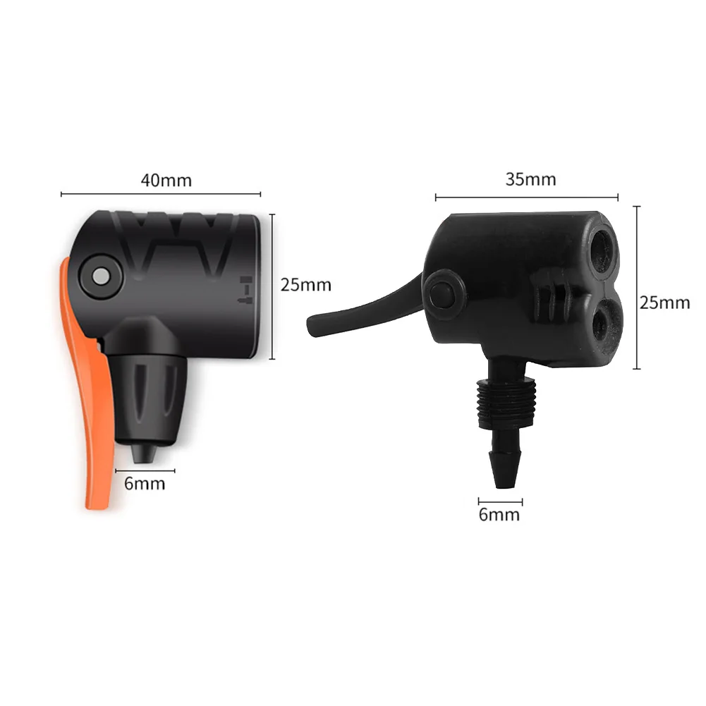 Druable Pump Nozzle Adapter 2PC Accessories Bicycle Dual Head Kit Pumping Bike Floor Pump For PFP-3 PFP-6 PFP-8
Druable Pump Nozzle Adapter 2PC Accessories Bicycle Dual Head Kit Pumping Bike Floor Pump For PFP-3 PFP-6 PFP-8