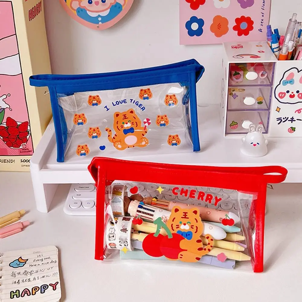 Wash Bag Bear Waterproof Tiger Rabbit Women Cosmetic Bag Transparent Makeup Bag Travel Storage Bag Korean Storage Bag
Wash Bag Bear Waterproof Tiger Rabbit Women Cosmetic Bag Transparent Makeup Bag Travel Storage Bag Korean Storage Bag