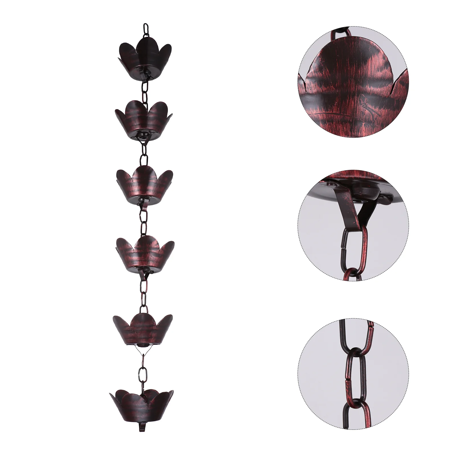 Retro Decor Metal Drainage Chain Divert Garden Accessory Gutter Decorate Modern Downspout Chains
Retro Decor Metal Drainage Chain Divert Garden Accessory Gutter Decorate Modern Downspout Chains