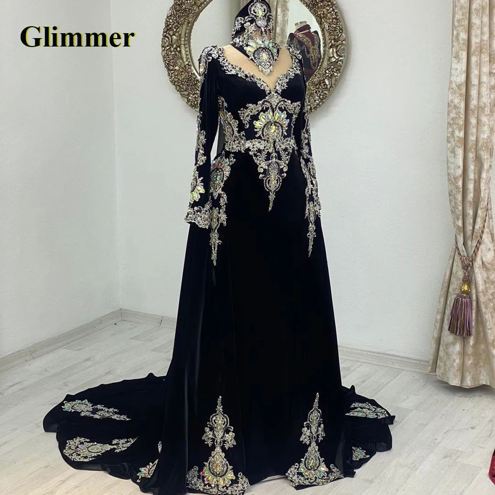 Glimmer Luxury Evening Dresses Flowers Long Sleeves Formal Prom Gowns Personalised Girl Arabic Fiesta De Noche Robe Ball Stretch
Glimmer Luxury Evening Dresses Flowers Long Sleeves Formal Prom Gowns Personalised Girl Arabic Fiesta De Noche Robe Ball Stretch