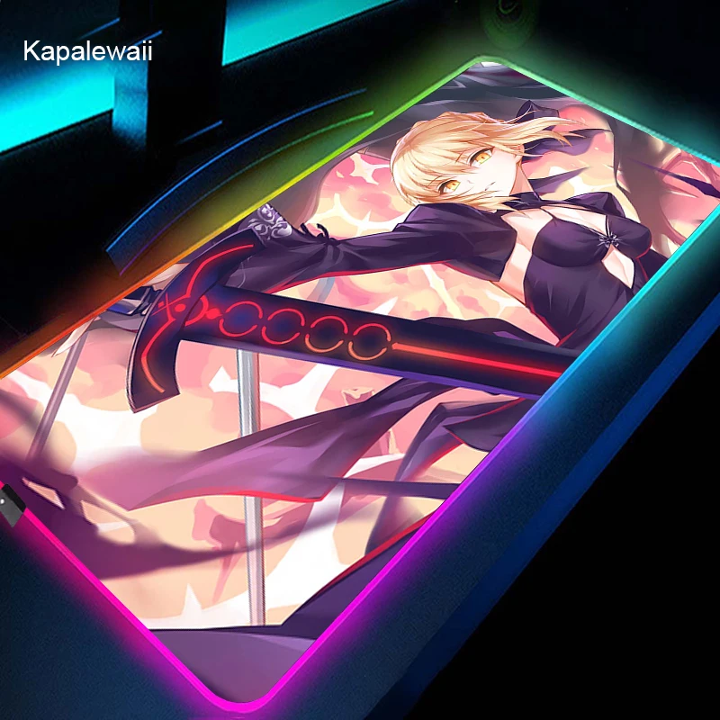 Fate Grand Order Rgb Mouse Pad Computer Keyboard Carpet Pad Gaming Accessories LED Gamer PC Connected Mat Gaming Desk Mousepad
Fate Grand Order Rgb Mouse Pad Computer Keyboard Carpet Pad Gaming Accessories LED Gamer PC Connected Mat Gaming Desk Mousepad
