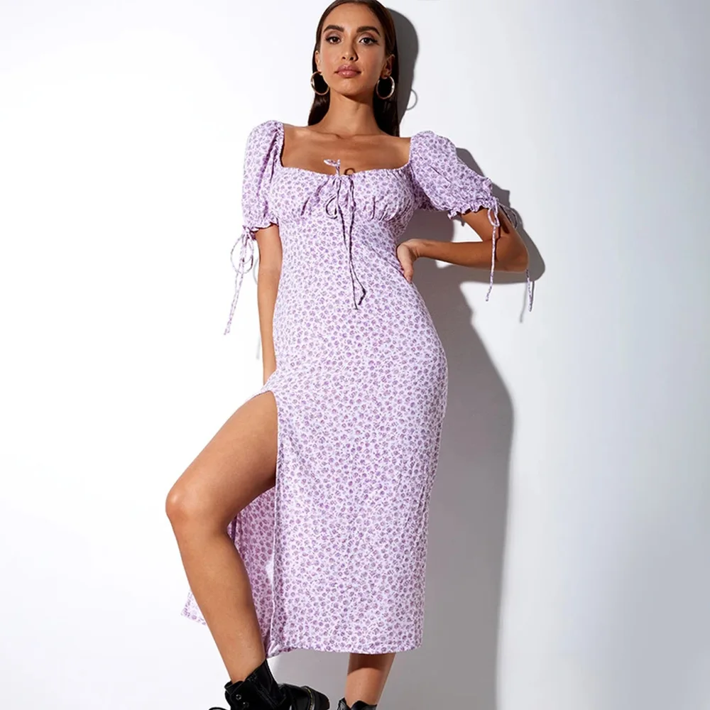 Summer Spring Floral Dress Women's Sexy Casual Fashion Sundress Midi Backless Pleated Slit White Yellow Lace-up Flowers
Summer Spring Floral Dress Women's Sexy Casual Fashion Sundress Midi Backless Pleated Slit White Yellow Lace-up Flowers