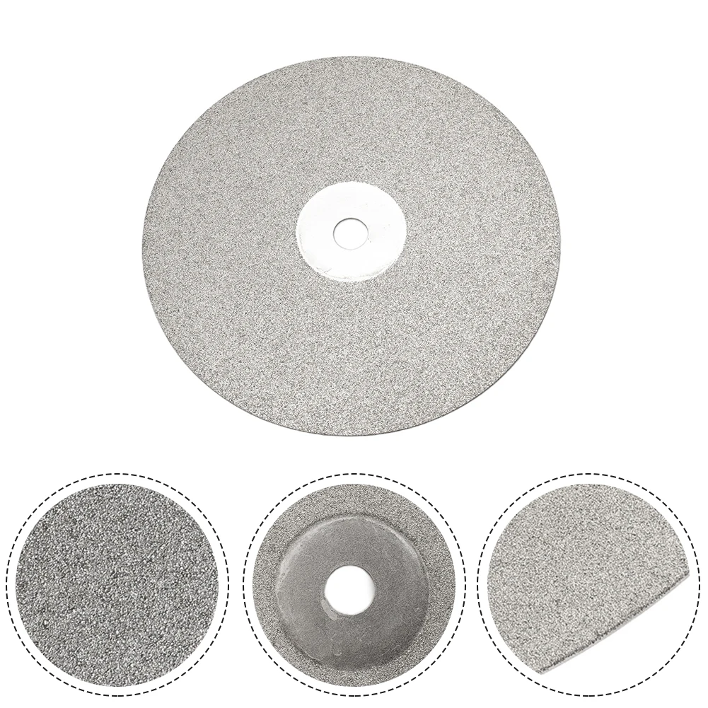 150mm 80-3000# Grit Diamond Coated Wheel Lapping Disc 12.7mm Arbor Hole 1-1.3mm Flat Lap Wheel Lapidary Polishing Grinding Disc
150mm 80-3000# Grit Diamond Coated Wheel Lapping Disc 12.7mm Arbor Hole 1-1.3mm Flat Lap Wheel Lapidary Polishing Grinding Disc