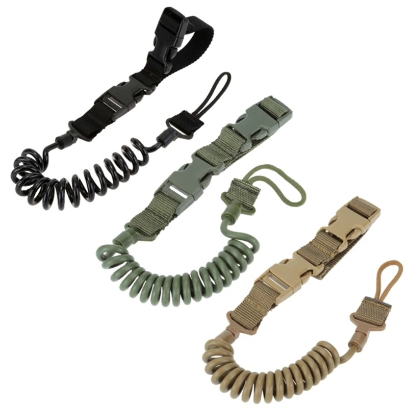 Military Lanyard Multi-purpose Spring Lanyard Tactic Lanyard Secure Lanyard Sling Strap Hunting Accessory
Military Lanyard Multi-purpose Spring Lanyard Tactic Lanyard Secure Lanyard Sling Strap Hunting Accessory