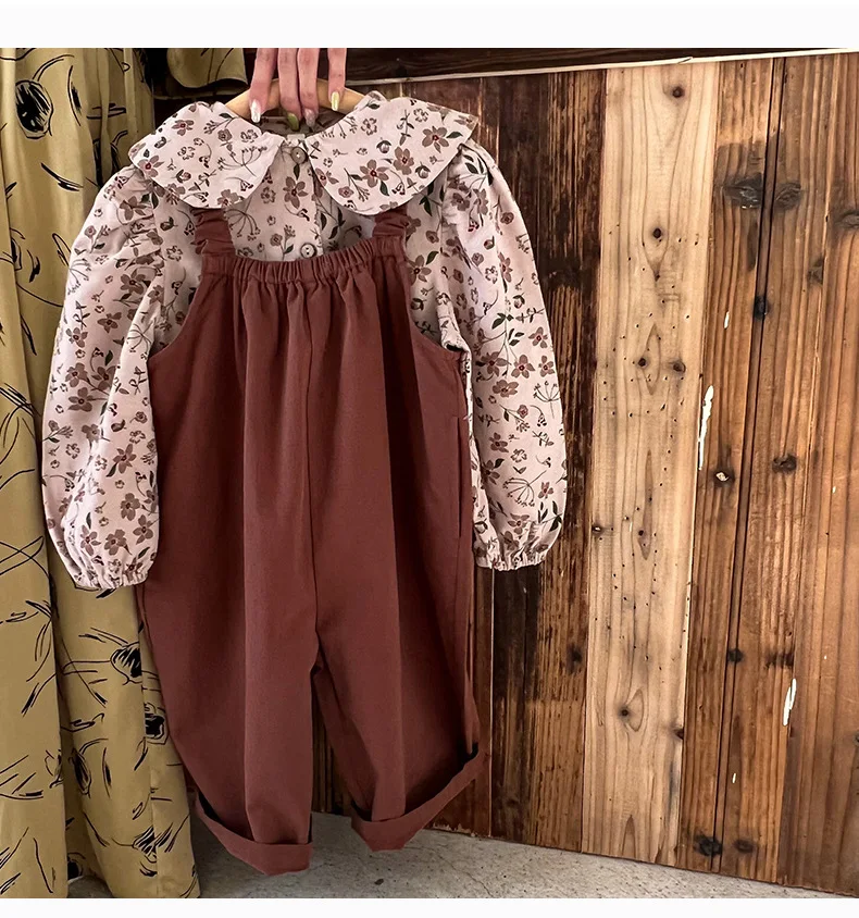 Children's Overalls Girls Sleeveless Jumpsuit Autumn Korean Kids Clothes Baby Girl Overalls Solid Washed Cotton Casual Trousers
Children's Overalls Girls Sleeveless Jumpsuit Autumn Korean Kids Clothes Baby Girl Overalls Solid Washed Cotton Casual Trousers