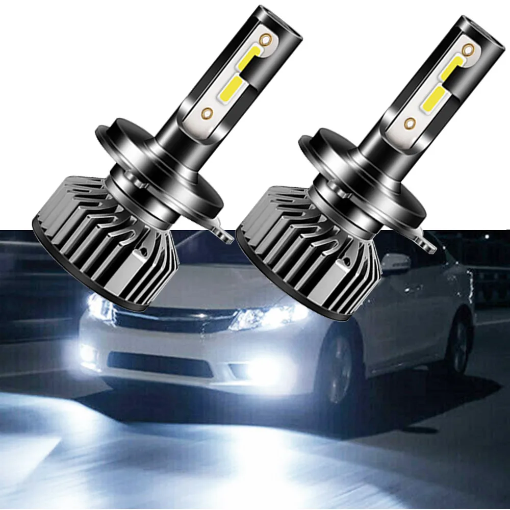 2PCS Universal LED Car Headlight 72W 8000LM 6500K H7 LED H4 H1 9006 Auto 9005 Headlight Fog Light Bulb12V 24V Super Bright Light
2PCS Universal LED Car Headlight 72W 8000LM 6500K H7 LED H4 H1 9006 Auto 9005 Headlight Fog Light Bulb12V 24V Super Bright Light