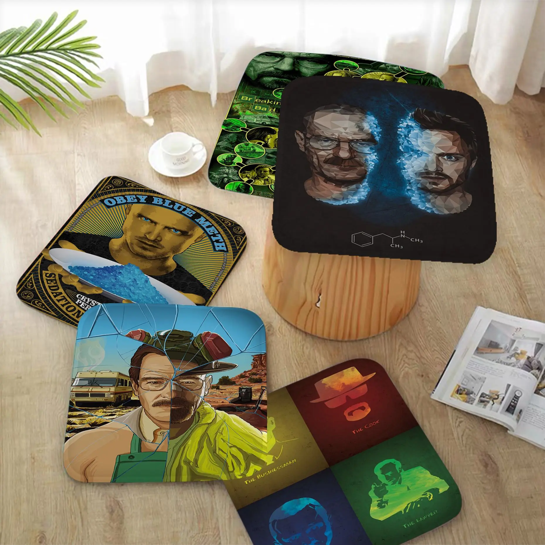 Breaking Bad Creative Stool Pad Patio Home Kitchen Office Chair Seat Cushion Pads Sofa Seat 40x40cm Chair Mat Pad
Breaking Bad Creative Stool Pad Patio Home Kitchen Office Chair Seat Cushion Pads Sofa Seat 40x40cm Chair Mat Pad