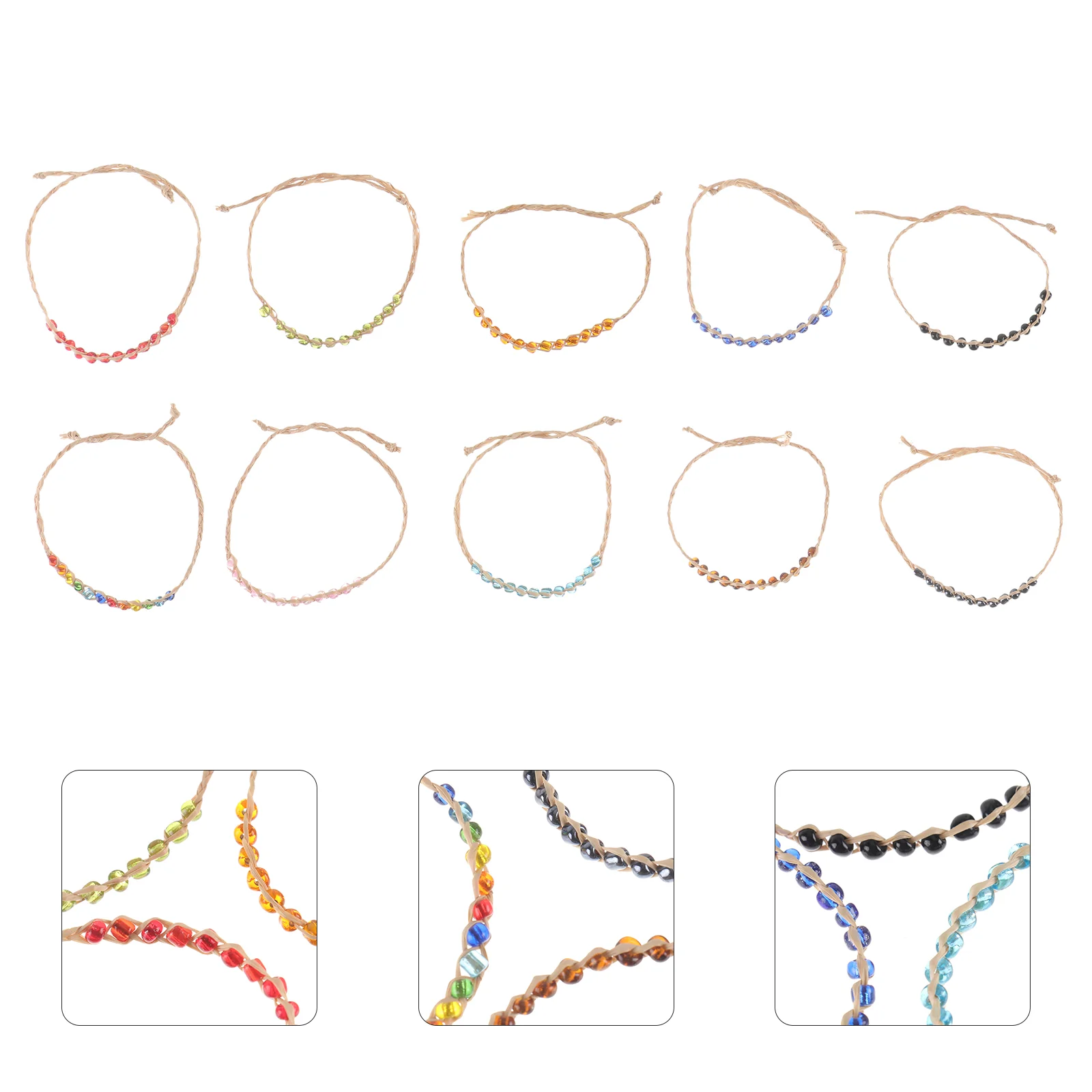 Men Bracelet Anklet Summer Bracelet Hand Rope Gift Decorative Wristband Wishing Bangle Fortune Luck
Men Bracelet Anklet Summer Bracelet Hand Rope Gift Decorative Wristband Wishing Bangle Fortune Luck