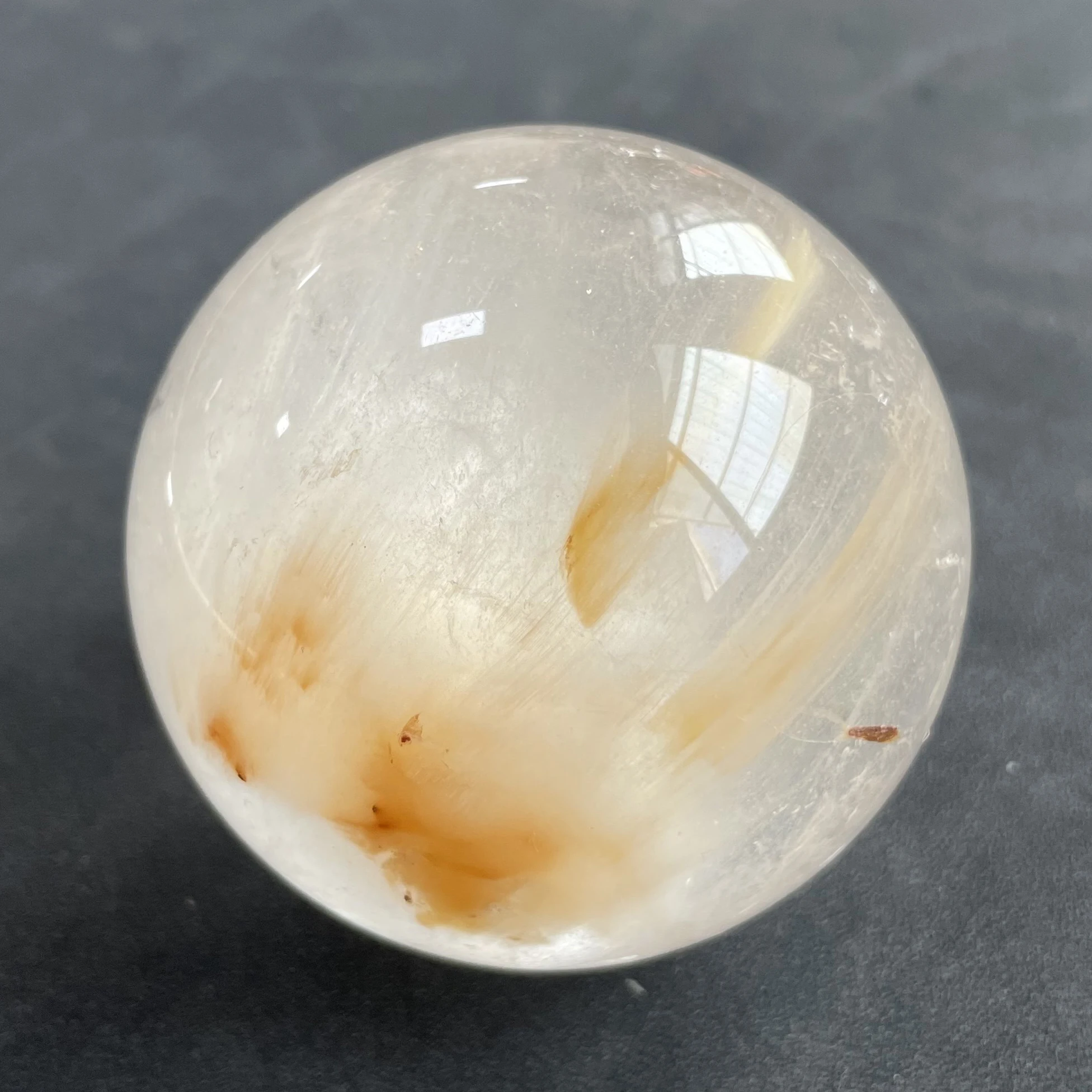 381 г натуральный квартовый рутилированный хрустальный шар из кроличьей шерсти полированный кварцевая Сфера рейки лечебный подарок декор для комнаты Fengshui Y1035 
381 г натуральный квартовый рутилированный хрустальный шар из кроличьей шерсти полированный кварцевая Сфера рейки лечебный подарок декор для комнаты Fengshui Y1035