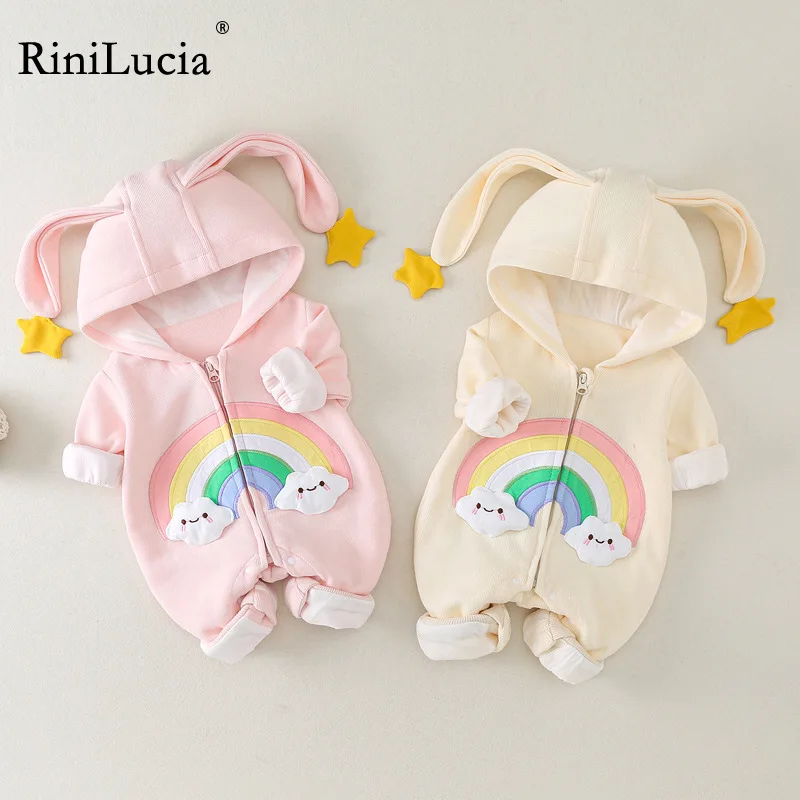 RiniLucia Cartoon Baby Romper for Girls Boys Autumn Newborn Clothes Long Sleeve Hooded Baby Jumpsuits Toddler Playsuit One Piece
RiniLucia Cartoon Baby Romper for Girls Boys Autumn Newborn Clothes Long Sleeve Hooded Baby Jumpsuits Toddler Playsuit One Piece