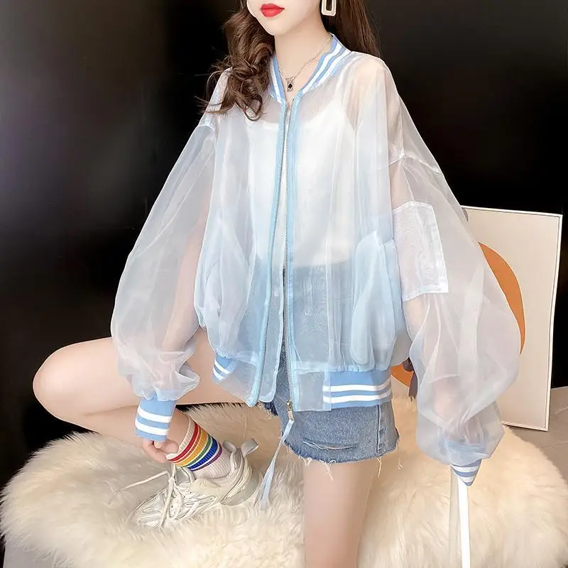Women's Clothing Summer Jacket Female Sun Protection Clothing Fashion Casual Zipper Thin Windbreaker Coat 4XL X211
Women's Clothing Summer Jacket Female Sun Protection Clothing Fashion Casual Zipper Thin Windbreaker Coat 4XL X211