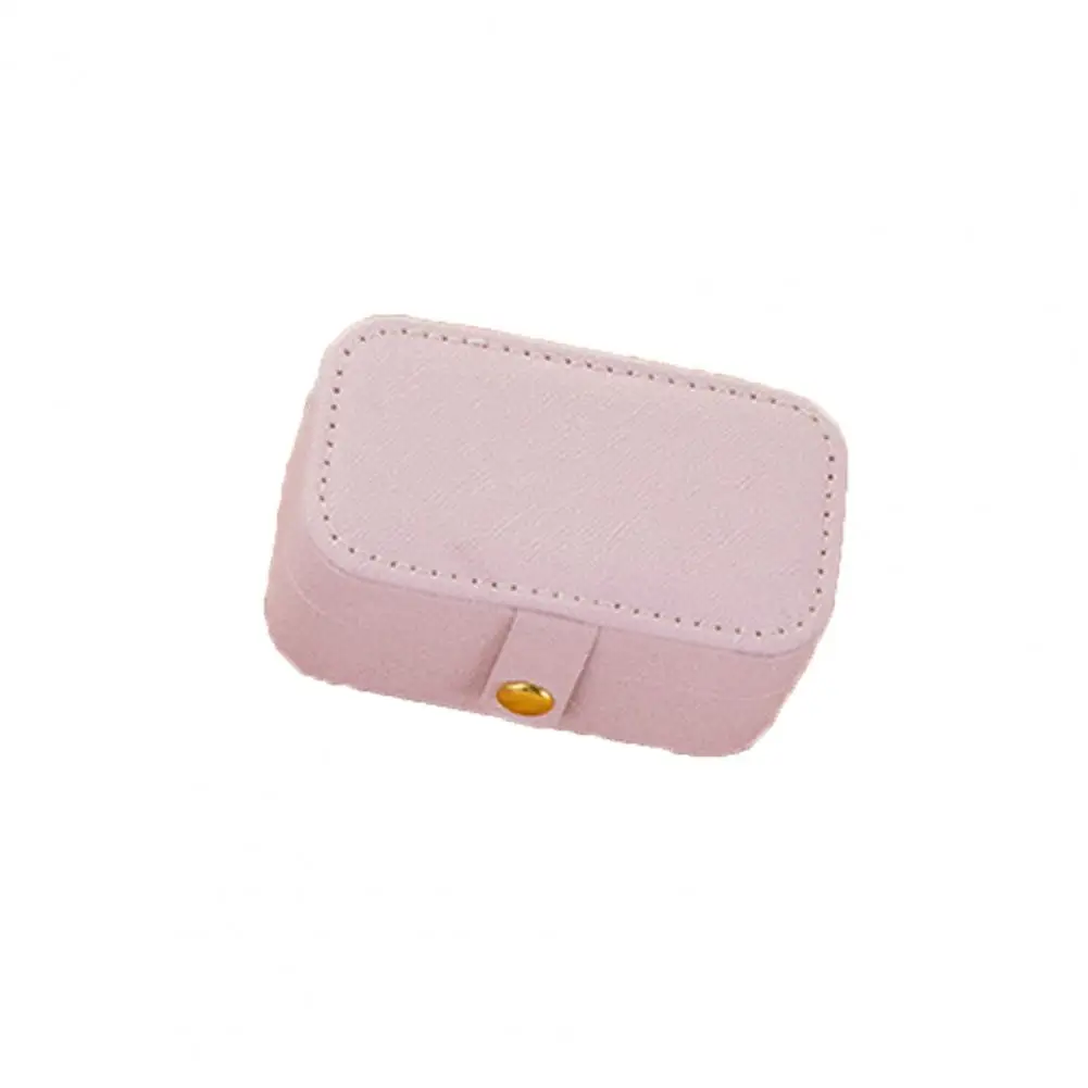 Portable Jewelry Holder Portable Faux Leather Jewelry Box Compact Travel Organizer with Multiple Compartments for Necklaces
Portable Jewelry Holder Portable Faux Leather Jewelry Box Compact Travel Organizer with Multiple Compartments for Necklaces
