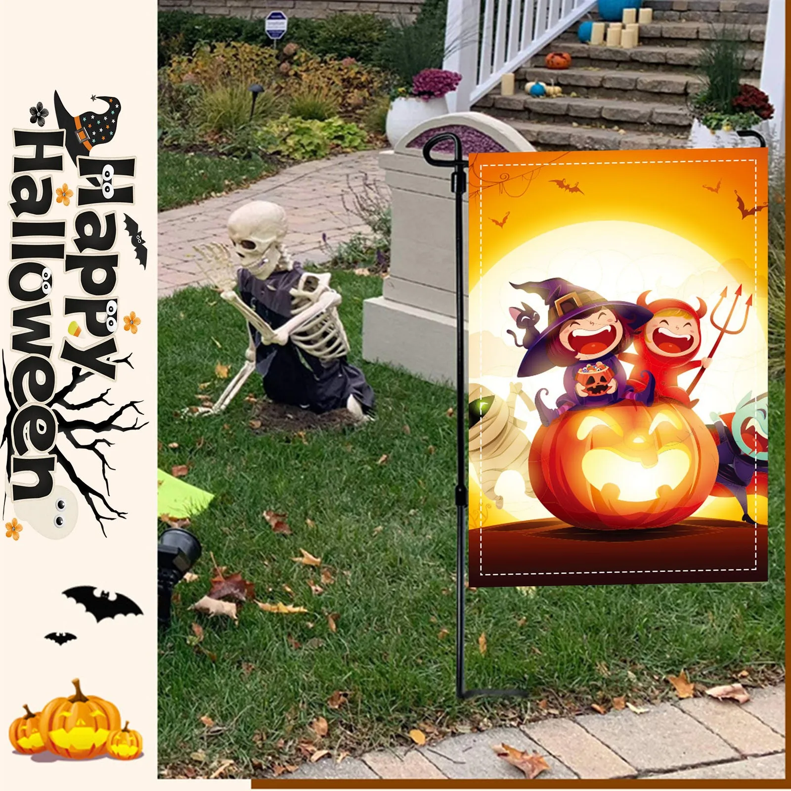 Halloween Decorations Outdoor Outdoor Christmas Decorations Halloween Inflatables Halloween Decorations Garden Flag 12x18
Halloween Decorations Outdoor Outdoor Christmas Decorations Halloween Inflatables Halloween Decorations Garden Flag 12x18